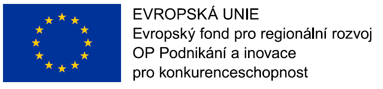 Logo EU 'Operační program Podníkání a investice'